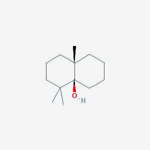 CIS-OCTAHYDRO-TRIMETHYL-4A-NAPHTHALENOL Molecular structure