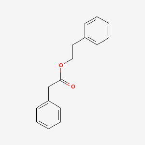 Benzeneacetic acid, 2-phenylethyl ester 분자 구조