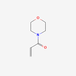 Morpholine, 4-(1-oxo-2-propenyl)- 분자 구조