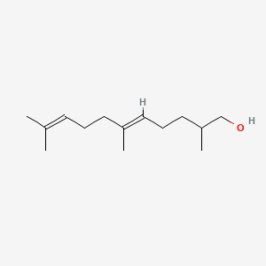 TRANS-TRIMETHYLUNDECADIENOL 분자 구조