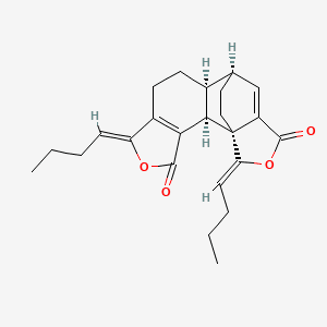LEVISTOLIDE A 분자 구조