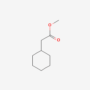 METHYL CYCLOHEXYLACETATE 분자 구조