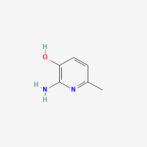2-AMINO-3-HYDROXY-6-METHYLPYRIDINE 분자 구조