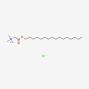 CETYL BETAINATE CHLORIDE Molecular structure
