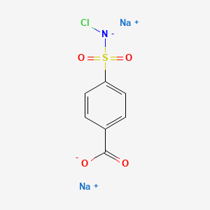 DISODIUM MONALAZONE 분자 구조