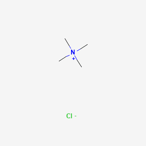 TETRAMETHYLAMMONIUM CHLORIDE 분자 구조
