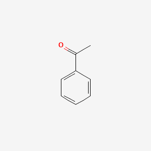 Ethanone, 1-phenyl- 분자 구조