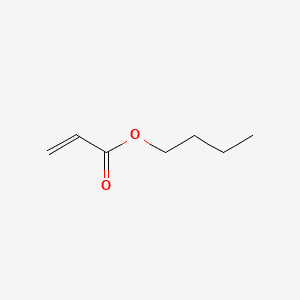 2-Propenoic acid, butyl ester 분자 구조