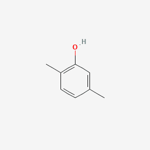 Phenol, 2,5-dimethyl- 분자 구조