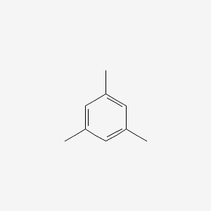 Benzene, 1,3,5-trimethyl- 분자 구조