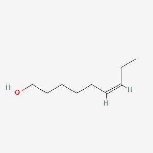 6-Nonen-1-ol, (Z)- 분자 구조