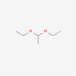 Ethane, 1,1-diethoxy- 분자 구조