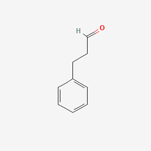 HYDROCINNAMALDEHYDE 분자 구조