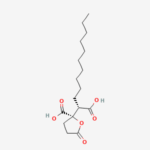 SPICULISPORIC ACID 분자 구조
