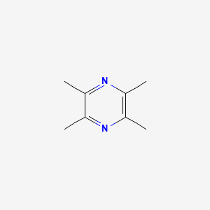 Pyrazine, tetramethyl- 분자 구조