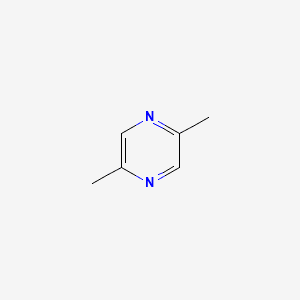 Pyrazine, 2,5-dimethyl- 분자 구조