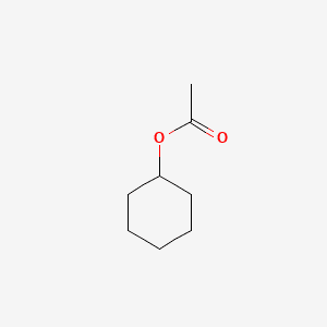 Acetic acid, cyclohexyl ester 분자 구조