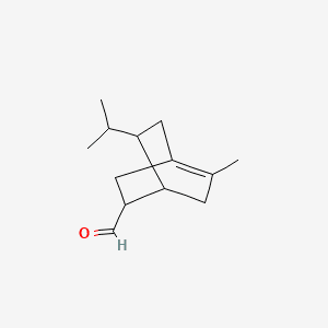 ISOPROPYL-METHYL-BICYCLOOCTENE-2-CARBALDEHYDE 分子结构