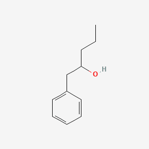 Benzeneethanol, .alpha.-propyl- 분자 구조