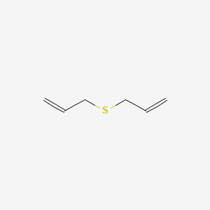 1-Propene, 3,3'-thiobis- 분자 구조