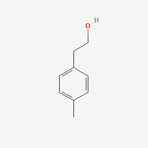 Benzeneethanol, 4-methyl- 분자 구조