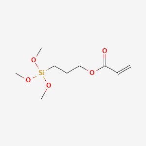 ACRYLOYLOXY PROPYLTRIMETHOXYSILANE 분자 구조