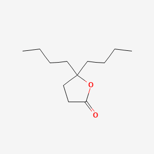 DIBUTYLDIHYDROFURANONE 분자 구조