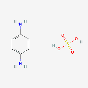 P-PHENYLENEDIAMINE SULFATE 분자 구조