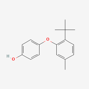 T-BUTYL METHYLPHENOXY PHENOL 분자 구조