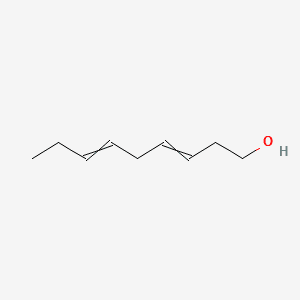 3,6-Nonadien-1-ol 분자 구조