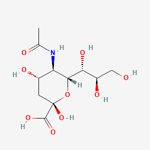 ACETYLNEURAMINIC ACID 분자 구조