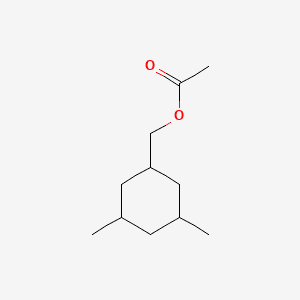 3,5-DIMETHYLCYCLOHEXYLMETHYL ACETATE 분자 구조
