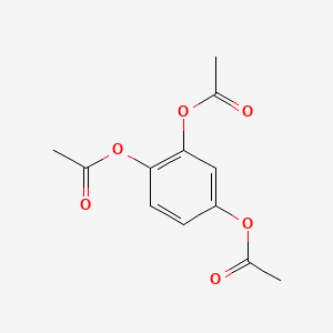 1,2,4-BENZENETRIACETATE 분자 구조