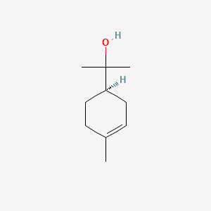 3-Cyclohexene-1-methanol, .alpha.,.alpha.,4-trimethyl-, (R)- 분자 구조