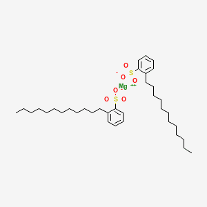 MAGNESIUM ISODODECYLBENZENESULFONATE Molecular structure