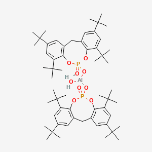 ALUMINUM HYDROXY BIS-METHYLENE BIS-DI-T-BUTYLPHENYL PHOSPHATE Molecular structure