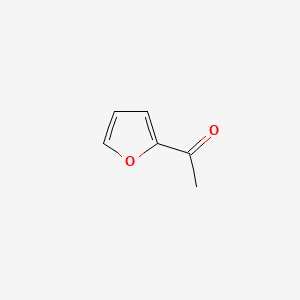 Ethanone, 1-(2-furanyl)- 분자 구조