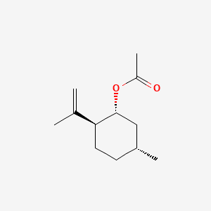ISOPULEGYL ACETATE 분자 구조