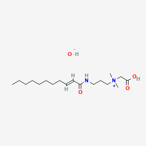 UNDECYLENAMIDOPROPYL BETAINE 분자 구조