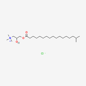 ISOSTEAROYL PG-TRIMONIUM CHLORIDE Molecular structure