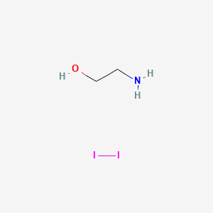 MEA-IODINE 분자 구조