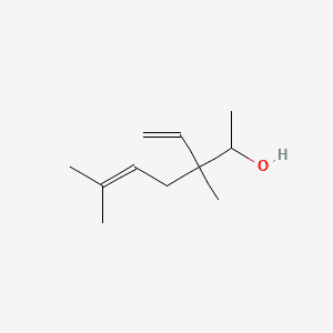3,6-DIMETHYL-3-VINYLHEPT-5-EN-2-OL Molecular structure
