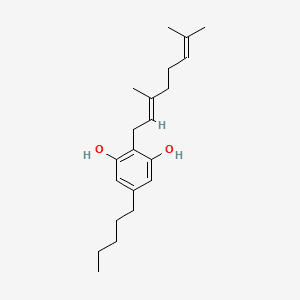CANNABIGEROL 분자 구조