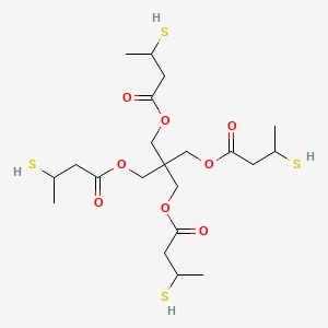 PENTAERYTHRITYL TETRAMERCAPTOBUTYRATE 분자 구조