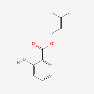 2-ISOPENTENYL SALICYLATE 분자 구조