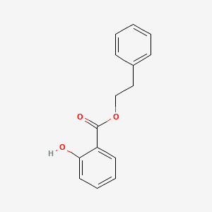 PHENETHYL SALICYLATE 분자 구조