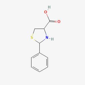 PHENYL TIMONACIC 분자 구조