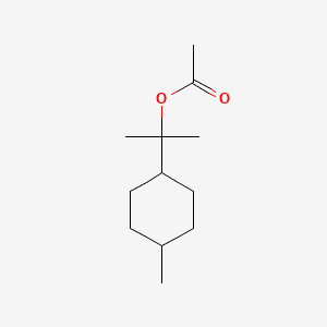 DIHYDROTERPINYL ACETATE 분자 구조