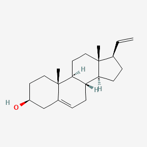 PREGNADIENOL 분자 구조