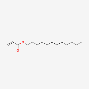 2-Propenoic acid, dodecyl ester 분자 구조